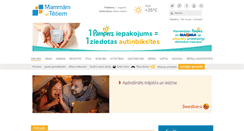 Desktop Screenshot of mammamuntetiem.lv